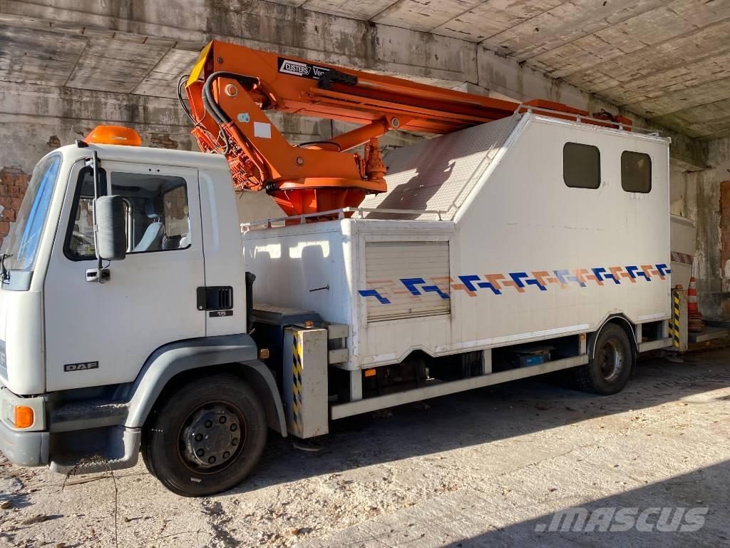 DAF AE55CE Platforme aeriene montate pe remorca