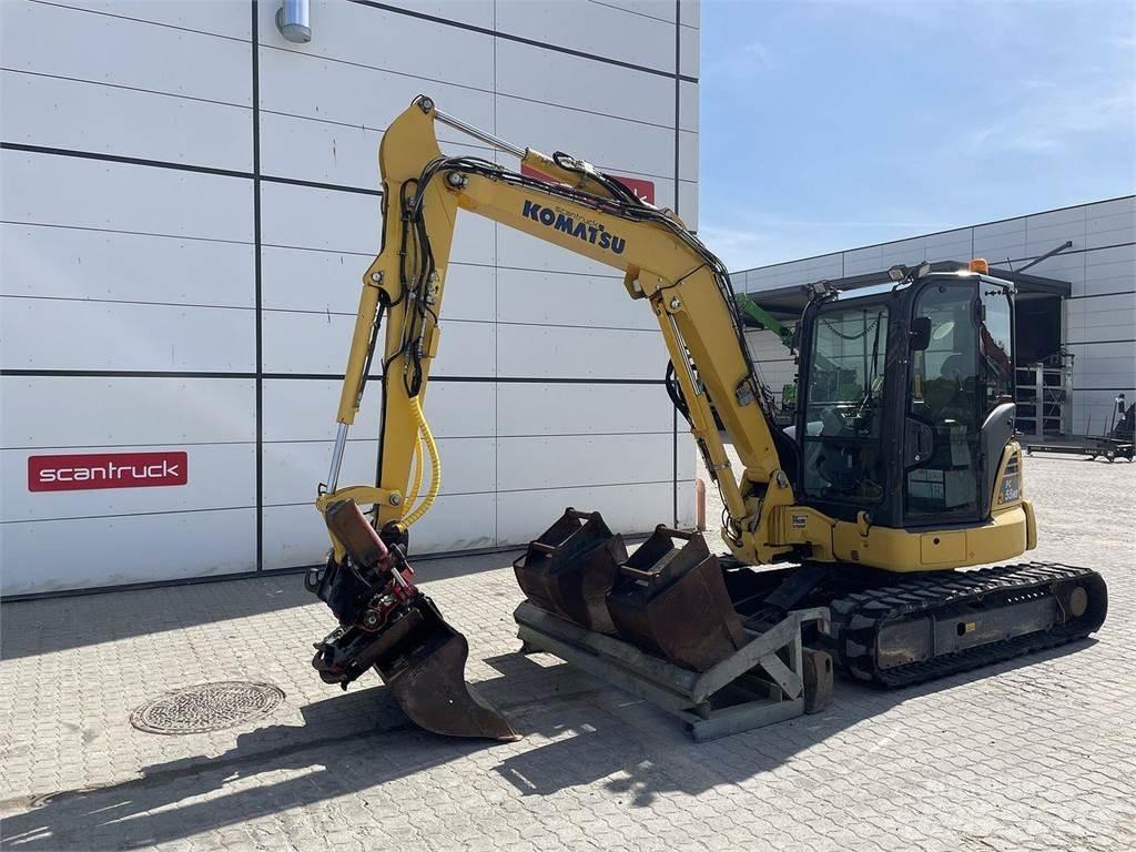 Komatsu PC55MR-5 Excavatoare cu roti
