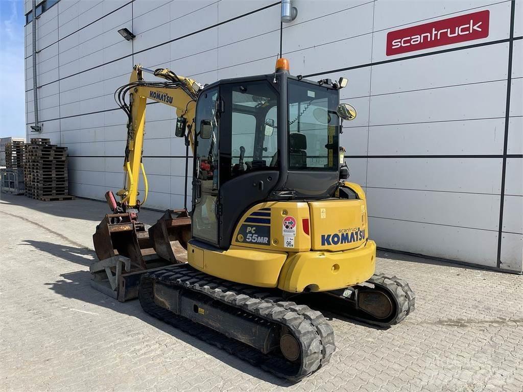 Komatsu PC55MR-5 Excavatoare cu roti