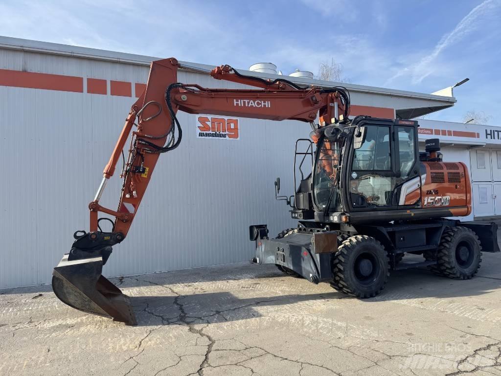 Hitachi ZX 150 W-7 Excavatoare cu roti