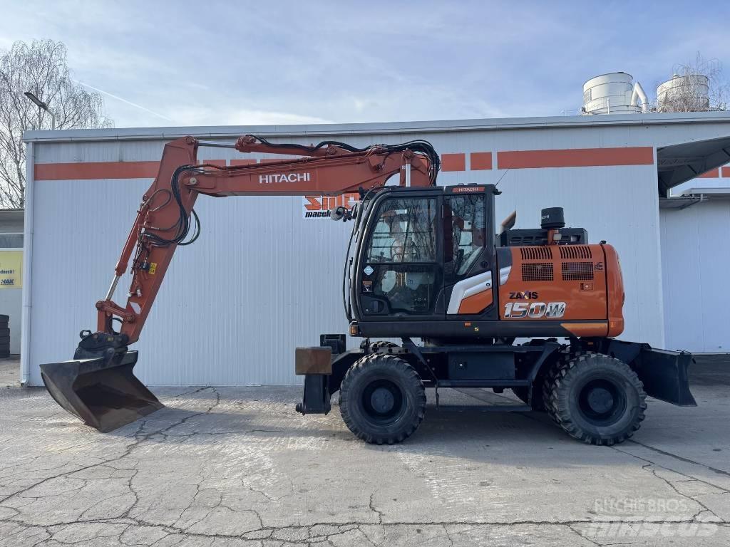 Hitachi ZX 150 W-7 Excavatoare cu roti