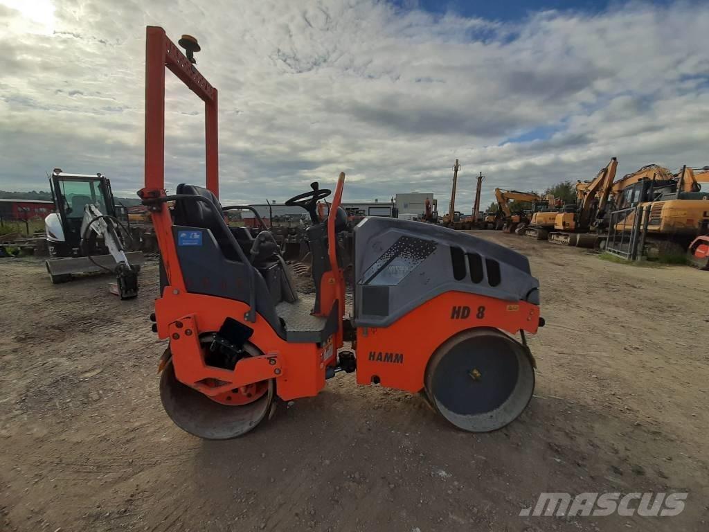 Hamm HD 8 VV Cilindri compactori dubli