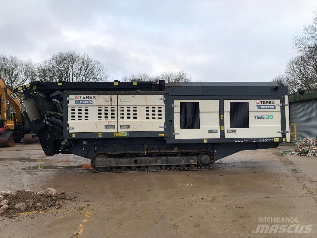 Terex TSS 390 Masina de tocat deseuri