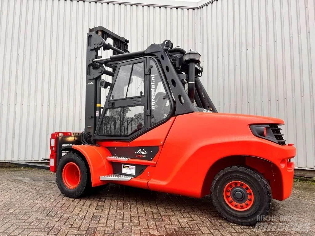 Linde H80D-03/1100 Stivuitor diesel
