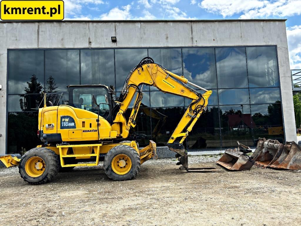 Komatsu PW 118 MR-8 Excavatoare cu roti