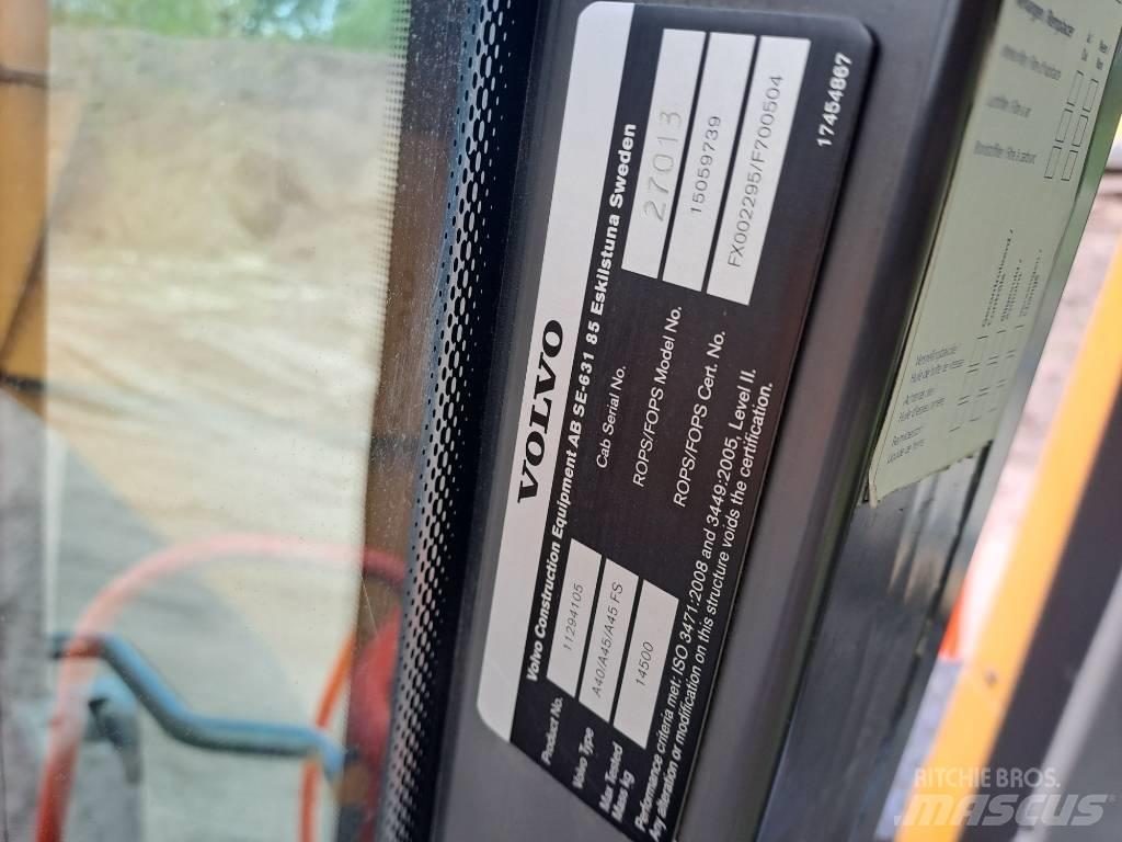 Volvo A45G Transportoare articulate