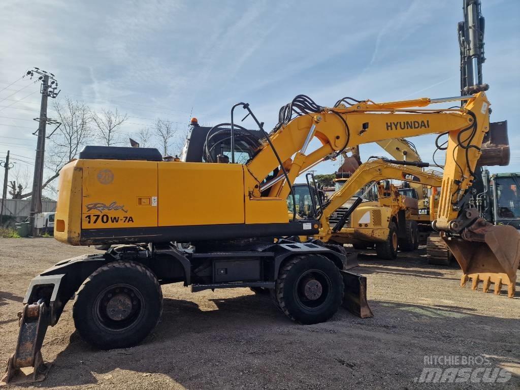 Hyundai R 170 W Excavatoare cu roti