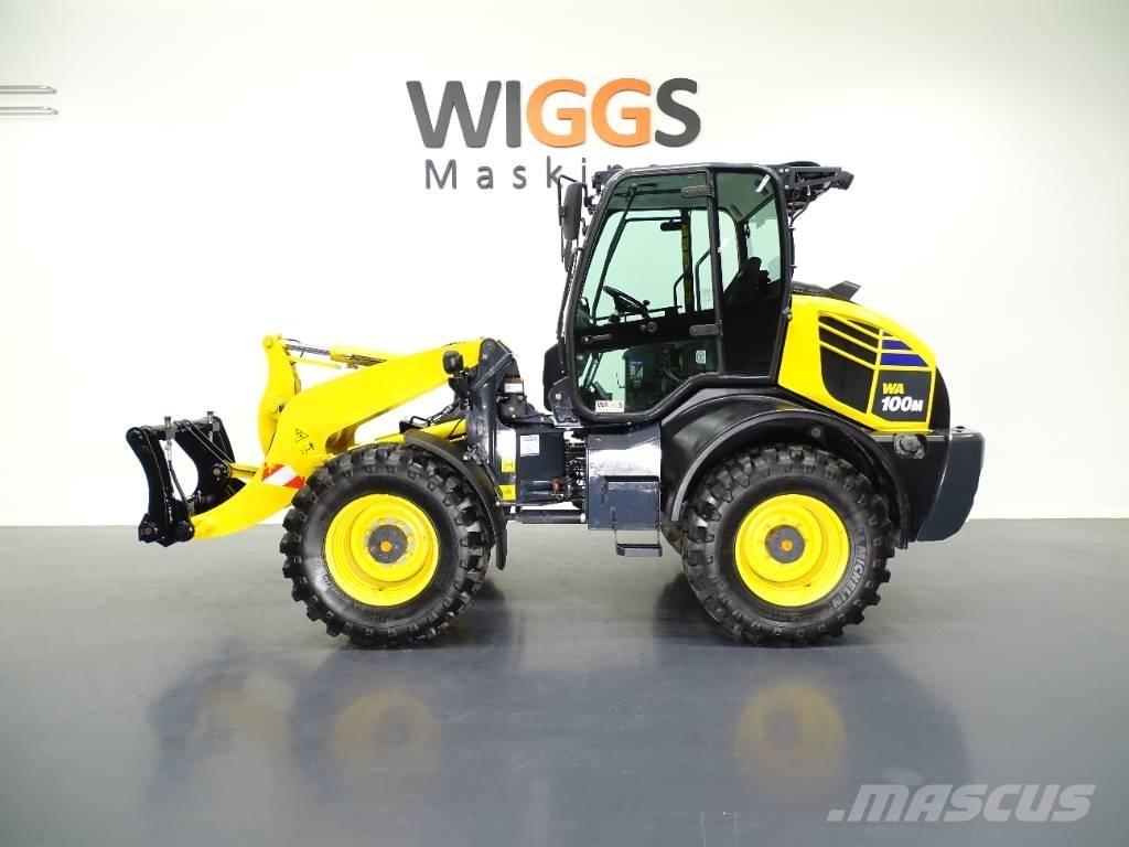 Komatsu WA 100 M-8 Incarcator pe pneuri