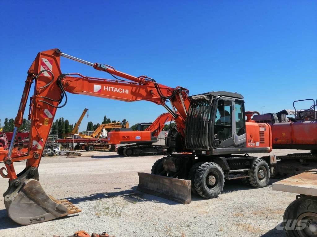 Hitachi ZX 170 W-3 Excavatoare cu roti