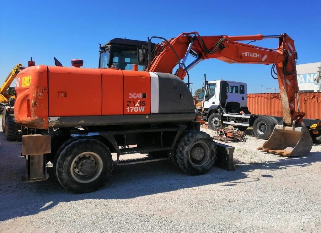 Hitachi ZX 170 W-3 Excavatoare cu roti
