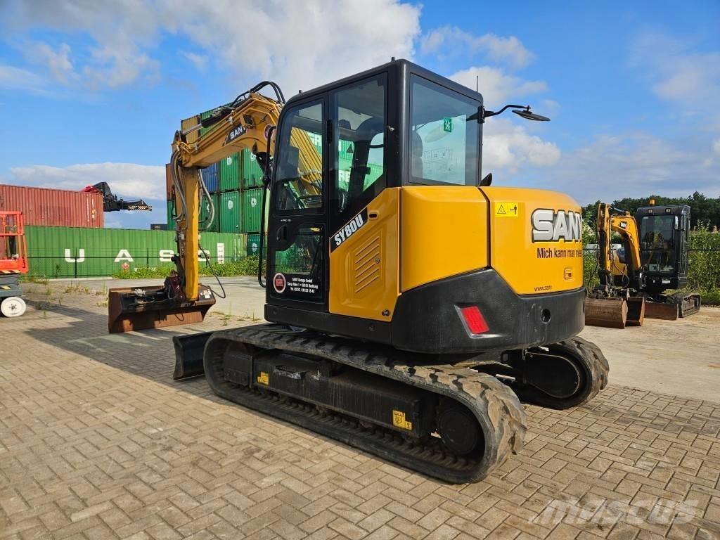Sany SY 80 U Excavatoare 7t - 12t