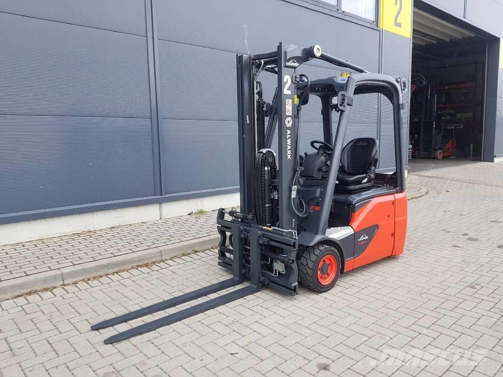 Linde E16C Stivuitor electric