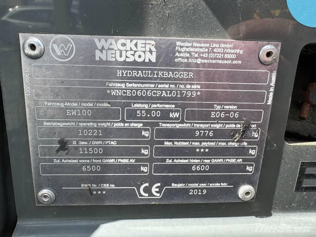 Wacker Neuson EW100 Excavatoare cu roti