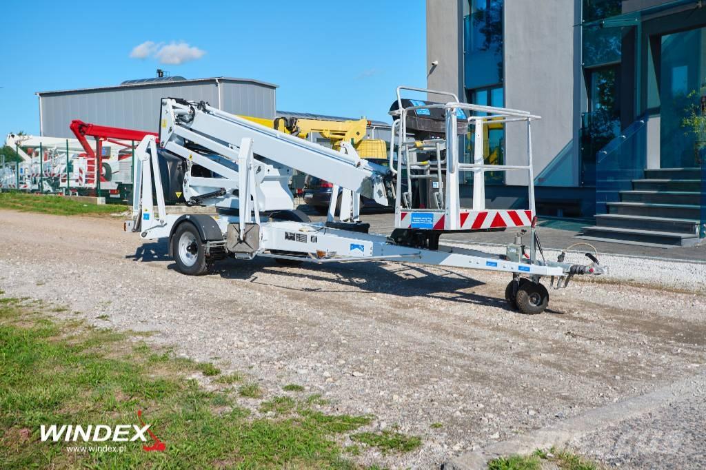 Dino 180 XT II Platforme aeriene montate pe remorca