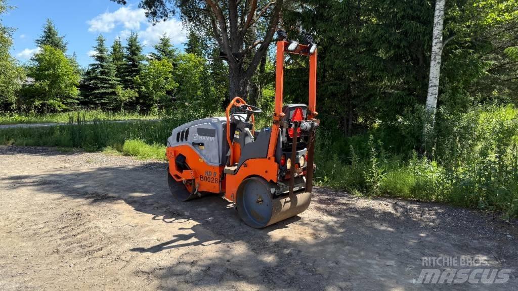 Hamm HD 8 VV Cilindri compactori dubli