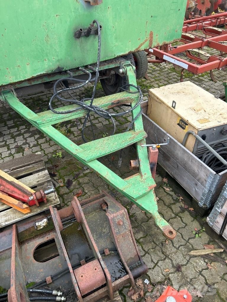  Blokvogn 4 hjulet Semi-remorca agabaritica