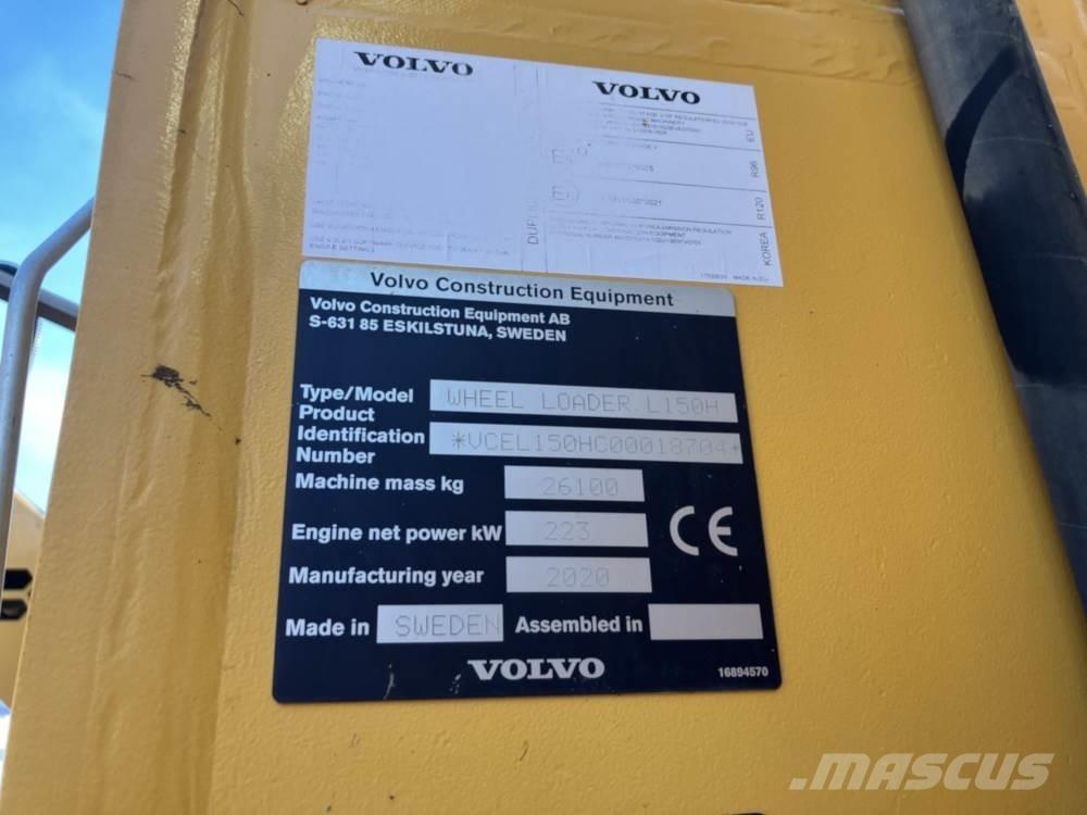 Volvo L150H Incarcator pe pneuri