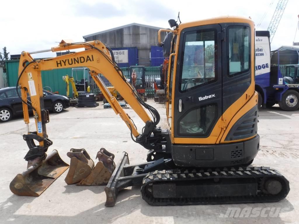 Hyundai Robex 27 Z-9 Mini excavatoare < 7t