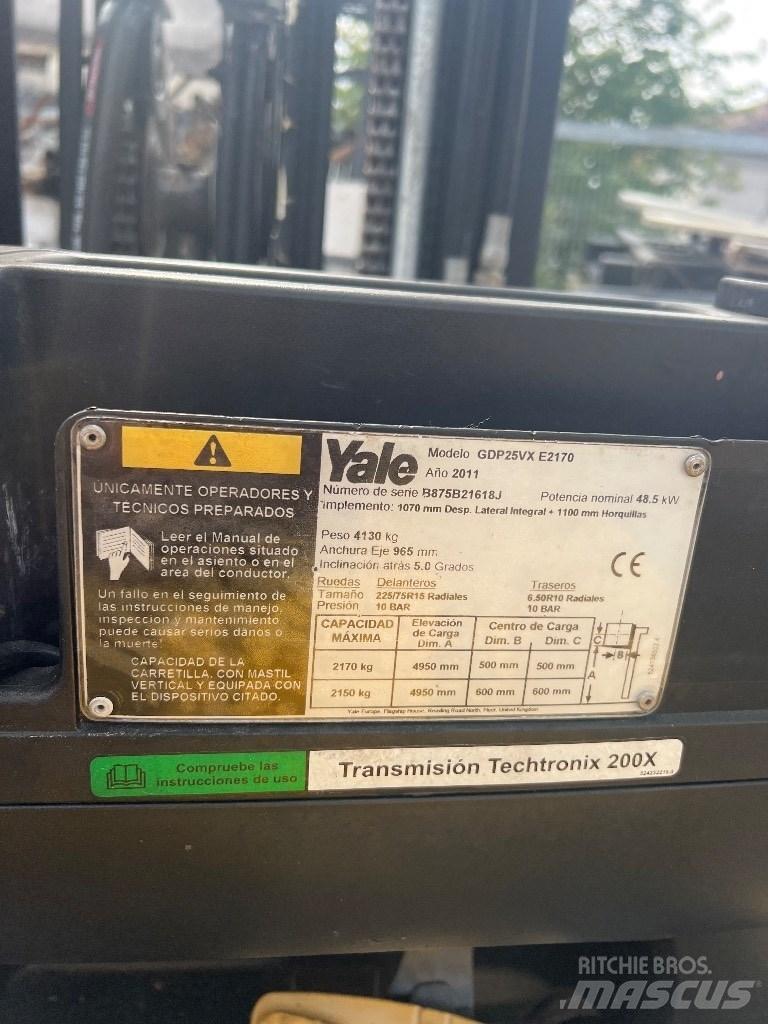 Yale 2500D Stivuitor diesel