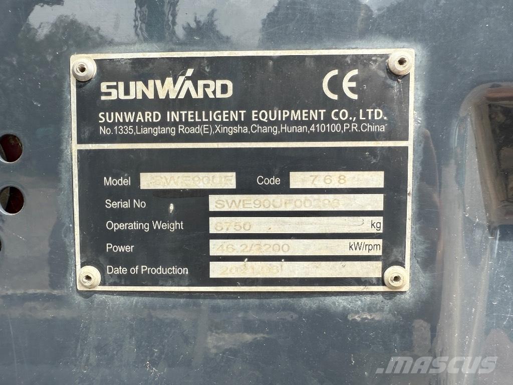 Sunward SWE 90 Excavatoare 7t - 12t