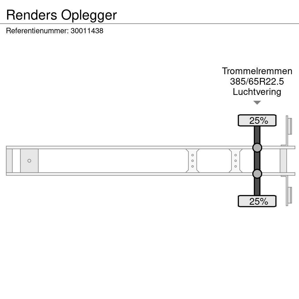 Renders Oplegger Semi-remorca utilitara