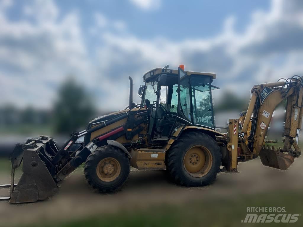 CAT 428 Buldoexcavatoare