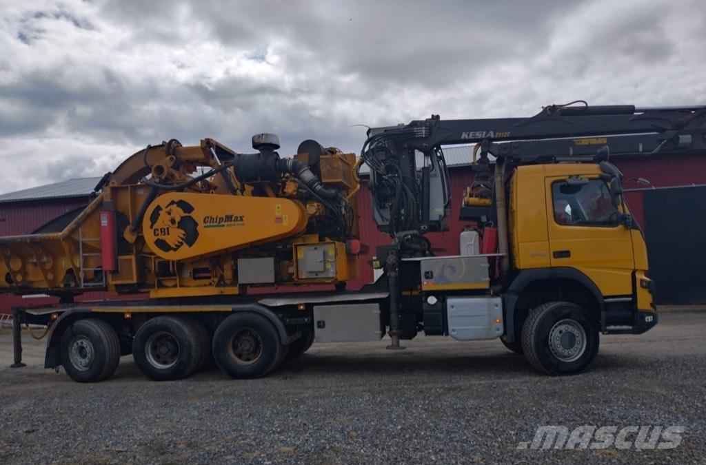 CBI Chipmax 484VR Masini de tocat lemn