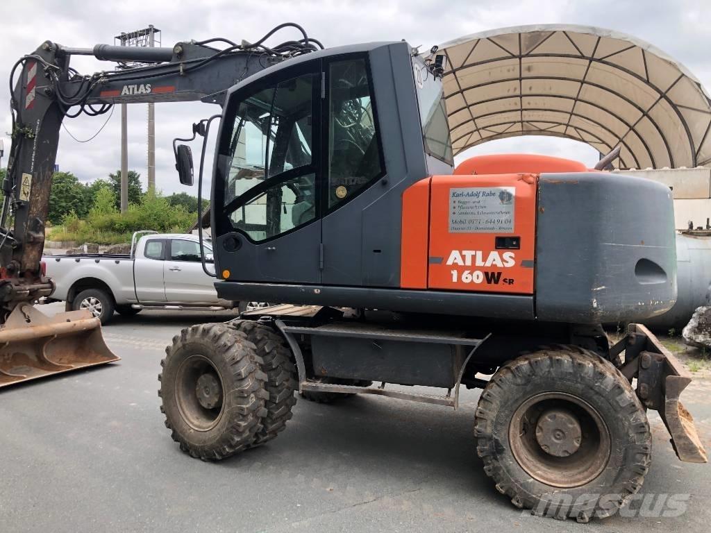 Atlas 160 WSR Excavatoare cu roti