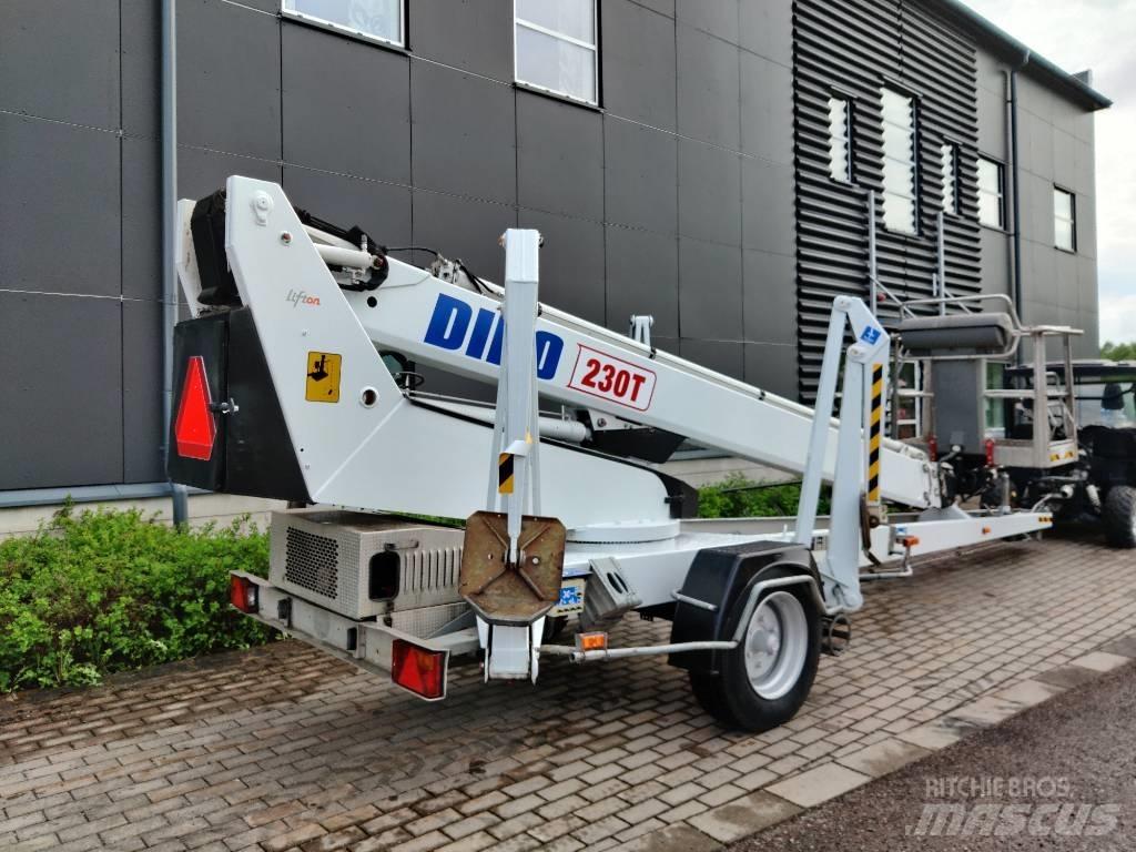 Dino 230 T Skylift Platforme aeriene montate pe remorca