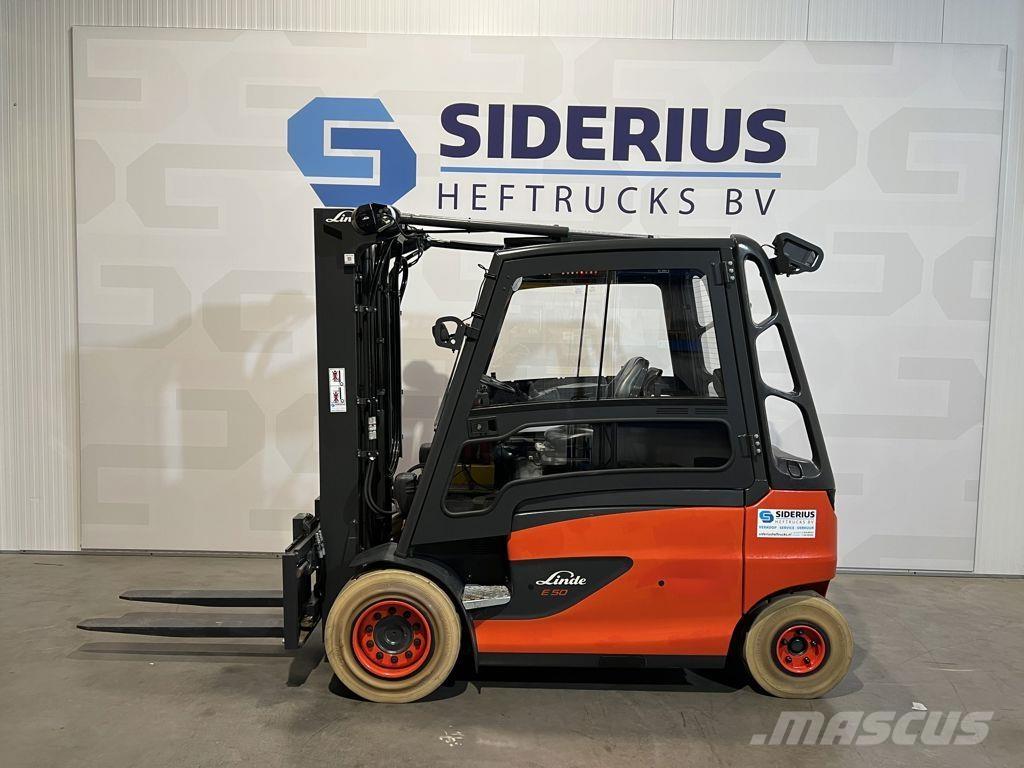 Linde E50HL-01 Stivuitor electric