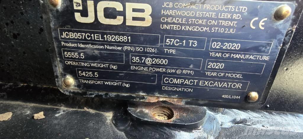 JCB 57 C-1 Mini excavatoare < 7t