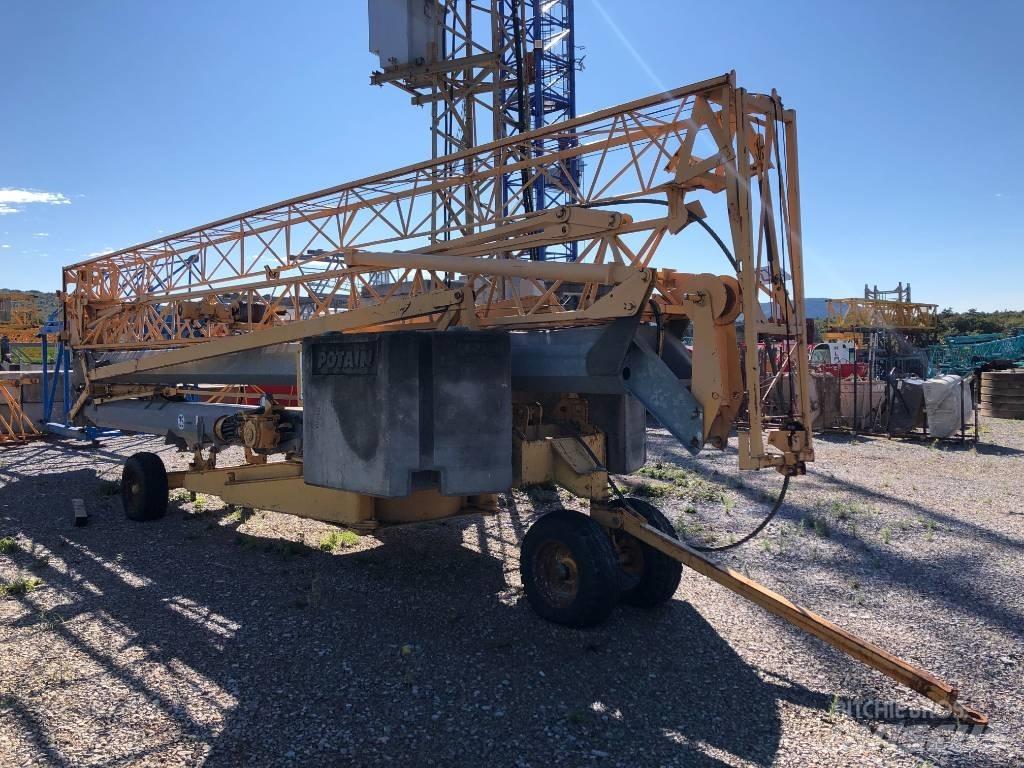 Potain HD 25 Self erecting cranes