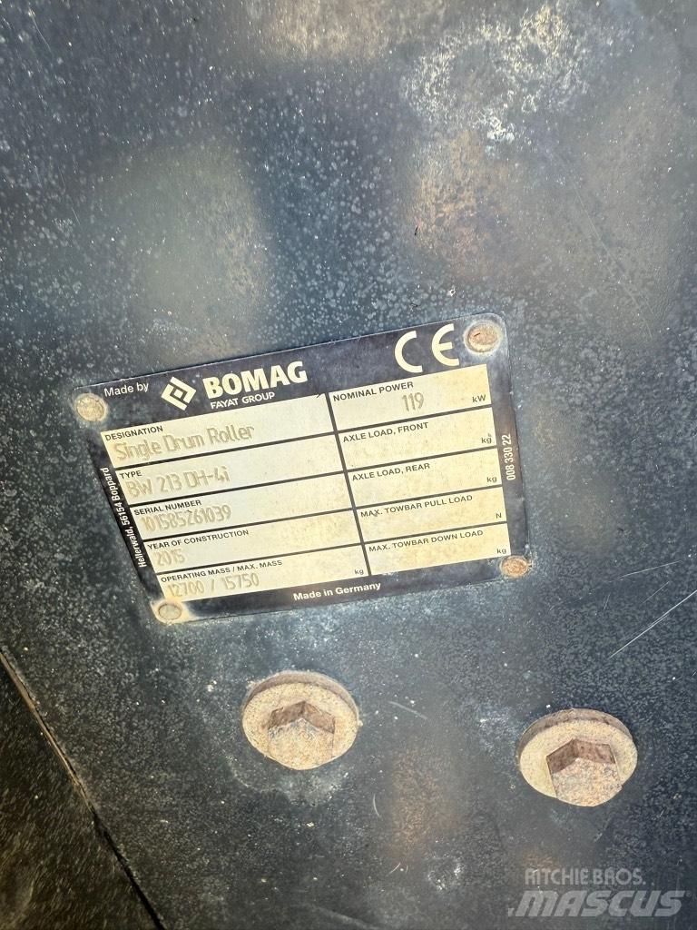 Bomag BW 213 D H-4 Compactoare sol