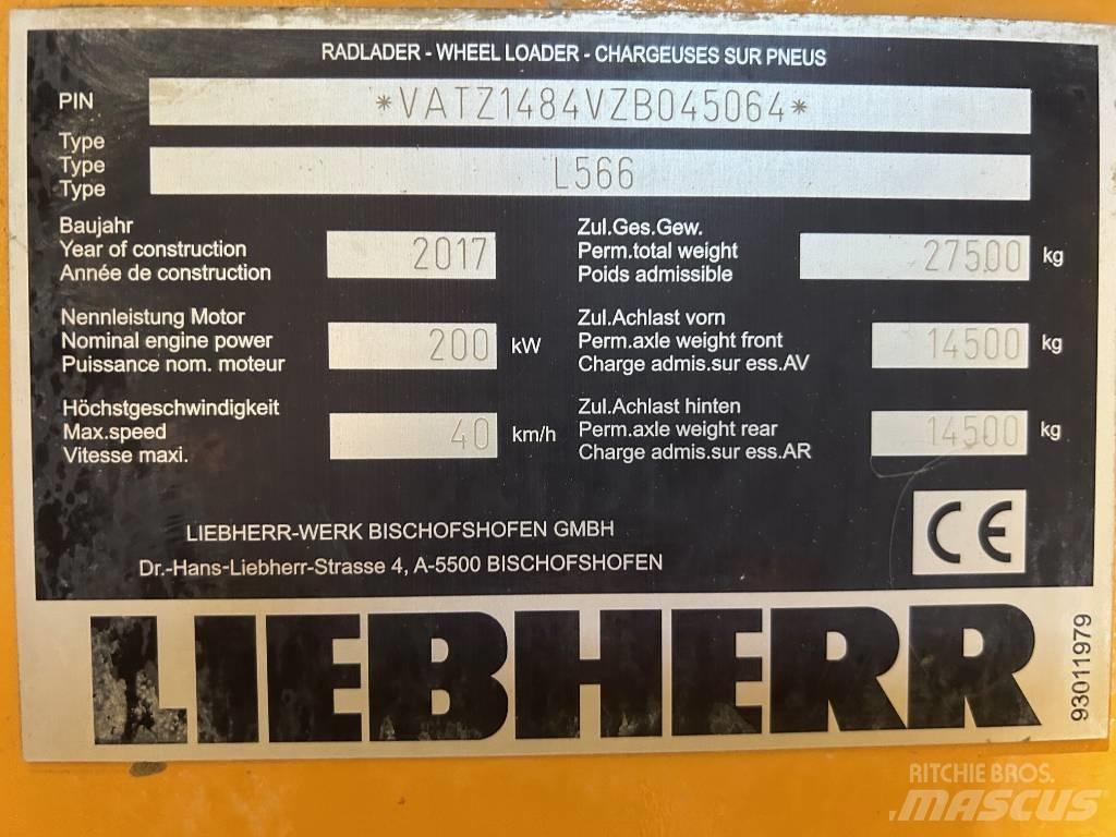 Liebherr L 566 Incarcator pe pneuri