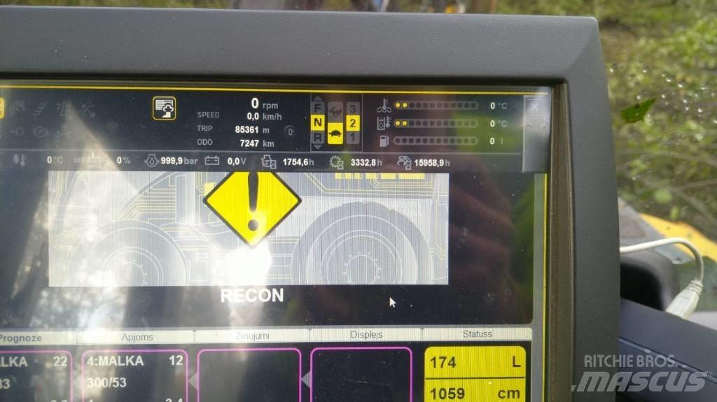 Ponsse Ergo 6W Combine forestiere