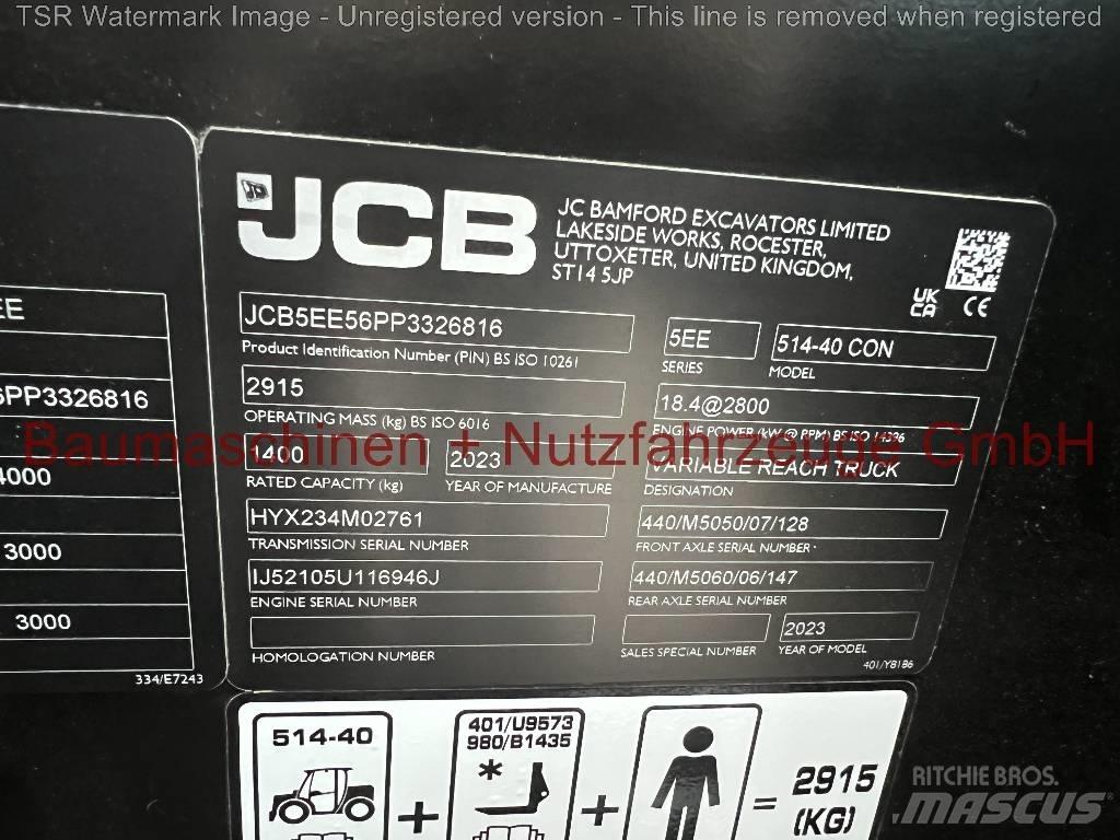 JCB 514-40 CTC -Demo- Stivuitoare telescopice