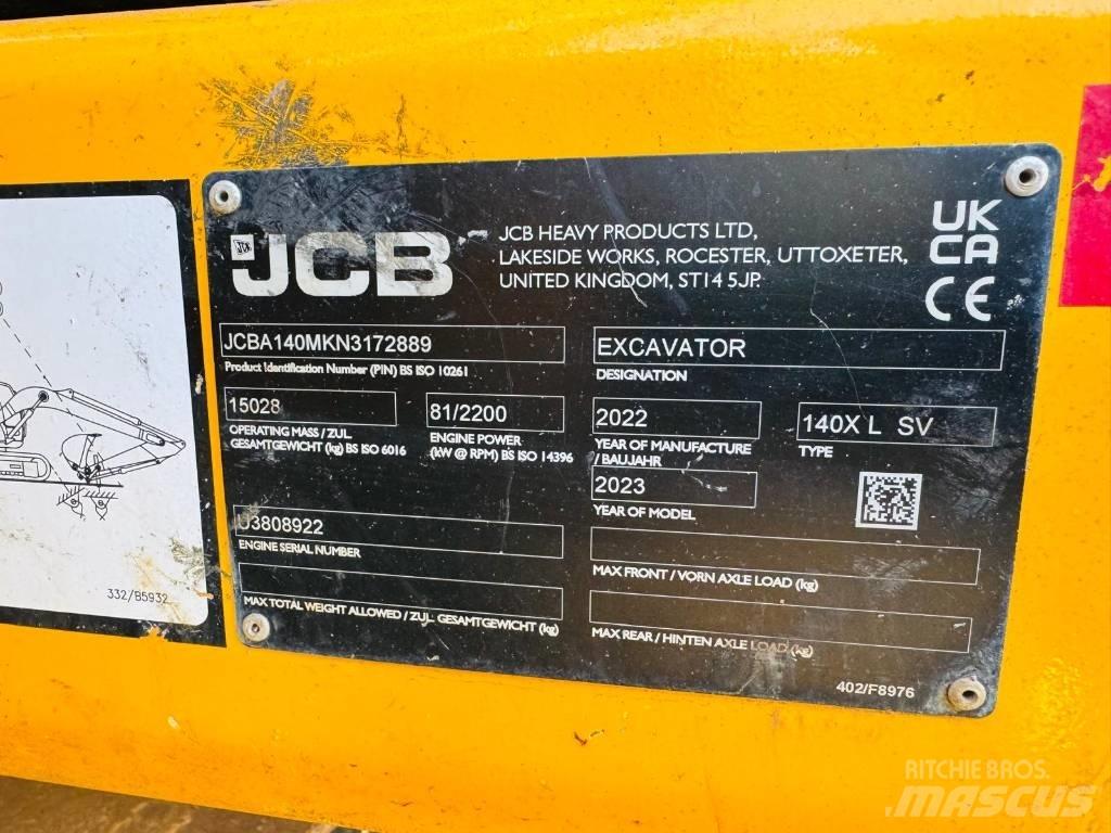 JCB 140 X Excavatoare pe șenile
