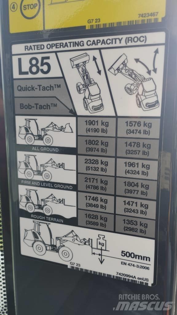Bobcat L 85 Incarcator pe pneuri