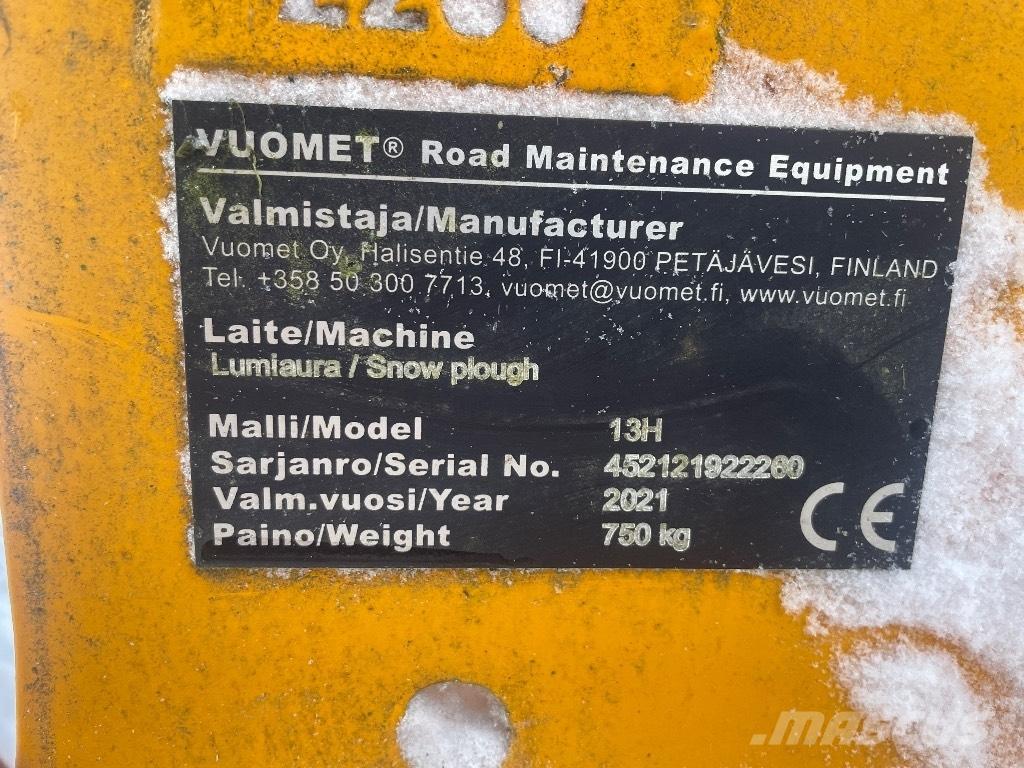  Vuomet 13 H Lumiaura Lame pentru dezapezire si pluguri