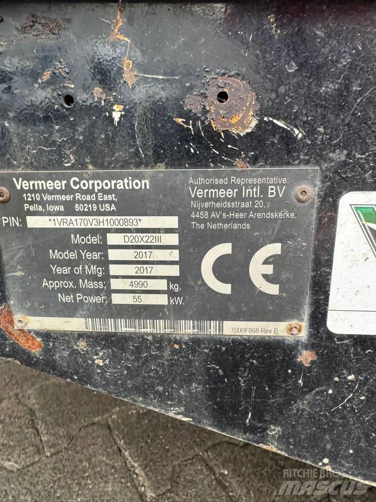 Vermeer D20x22SIII Instalatii de foraj orizontal