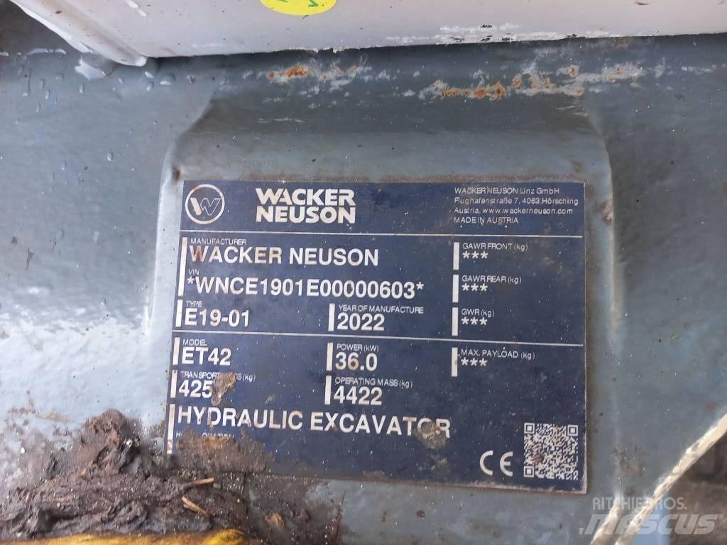 Wacker Neuson ET42 Excavatoare pe șenile
