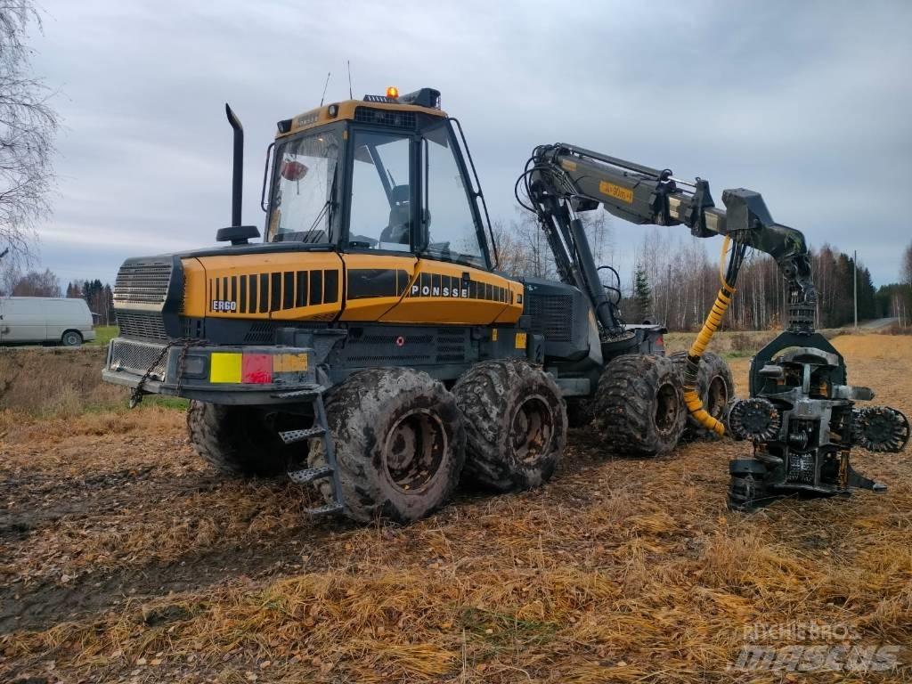 Ponsse Ergo 8W Combine forestiere