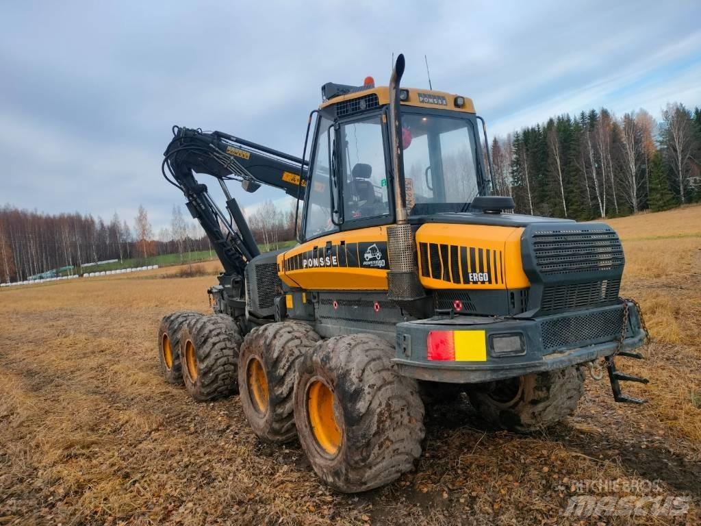 Ponsse Ergo 8W Combine forestiere