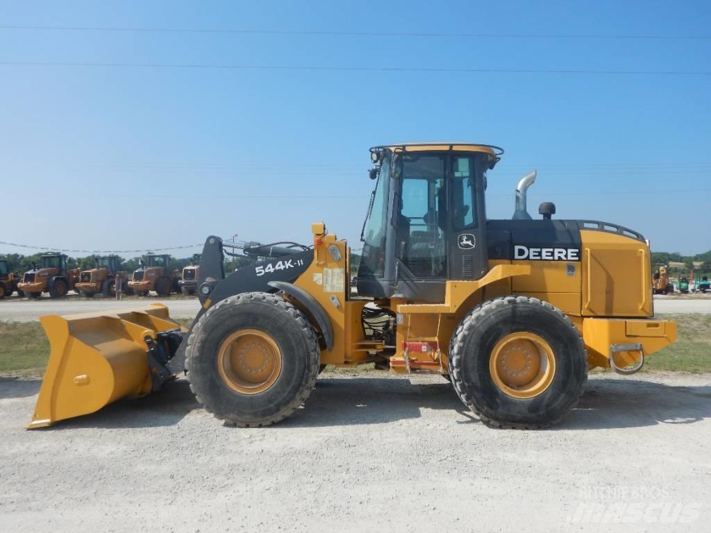 John Deere 544KII Incarcator pe pneuri