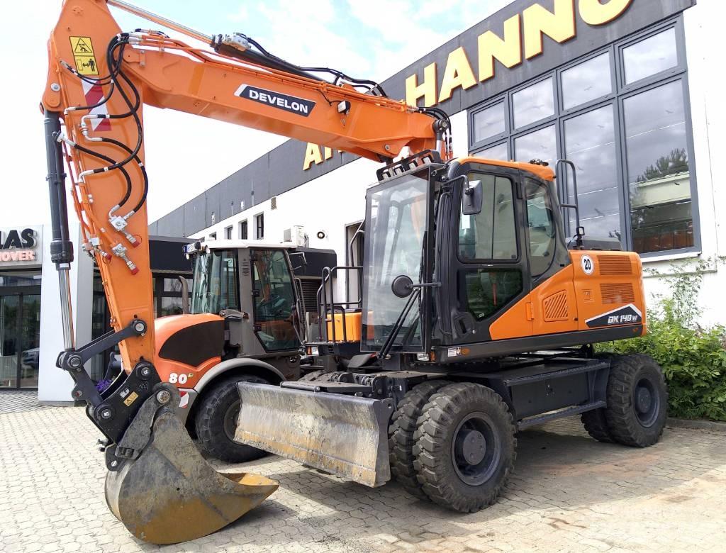 Doosan DX140W-7 Excavatoare cu roti