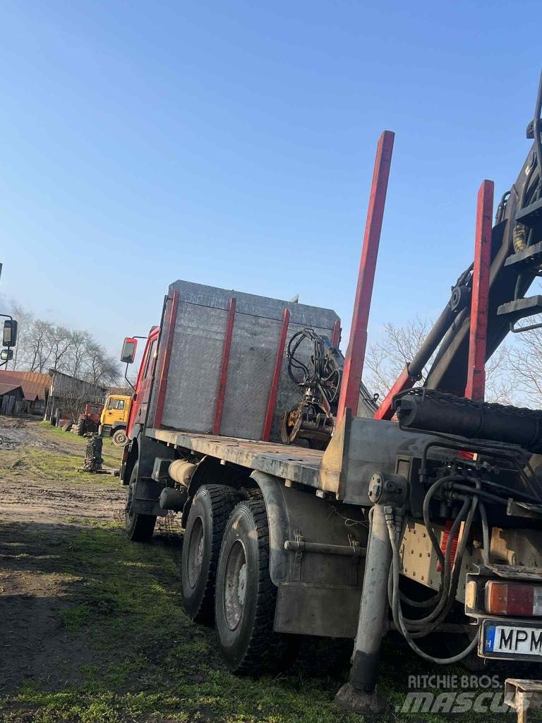 MAN F 2000 Camion pentru lemne