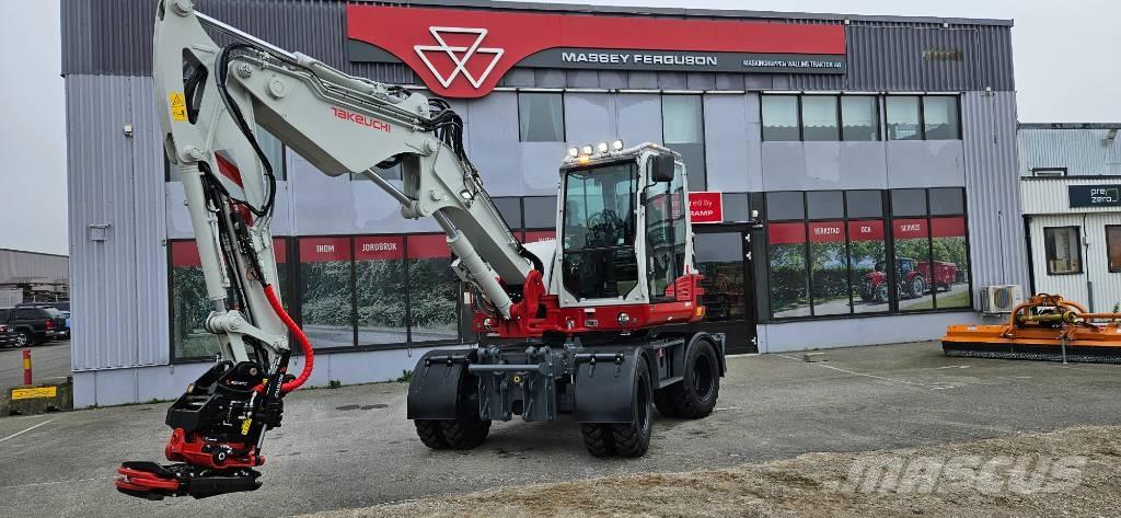 Takeuchi TB 395 W Excavatoare cu roti