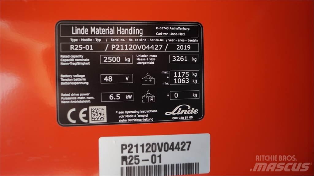 Linde R25 Stivuitor cu catarg retractabil
