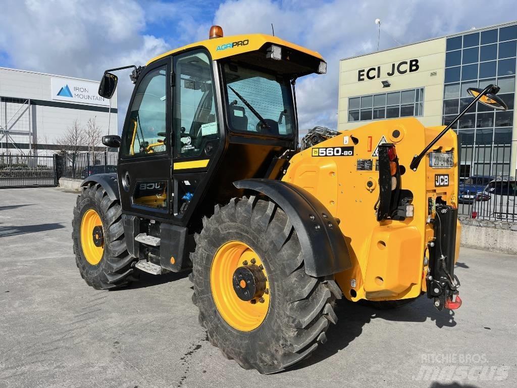 JCB 560-80 AGRI PRO Stivuitoare telescopice
