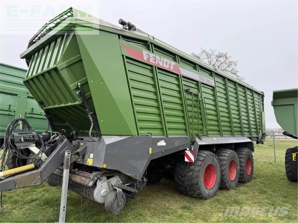 Fendt tigo 100 xr Alte semi-remorci